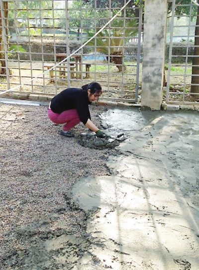 榕媽媽集資打造“兒童樂園”　組裝施工全靠自己