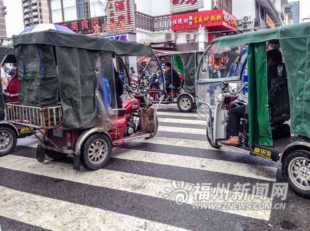 福州實(shí)施殘疾人車管理辦法　亂象依舊無(wú)牌車添堵