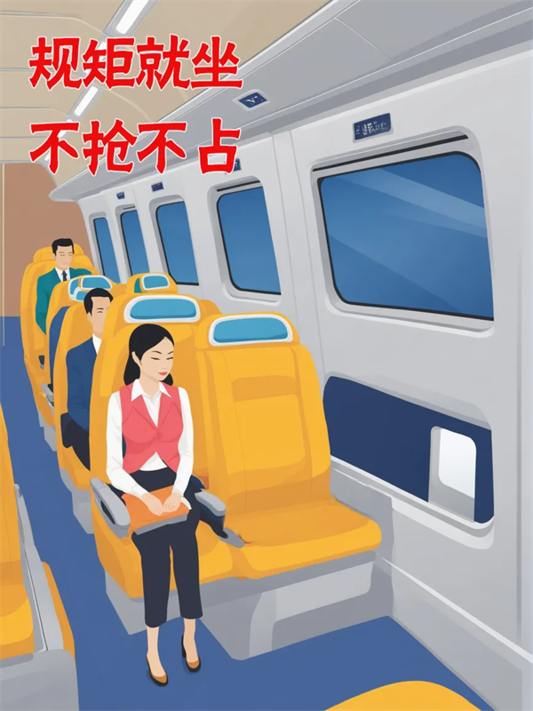 文明乘車,，你“坐”對了嗎,？