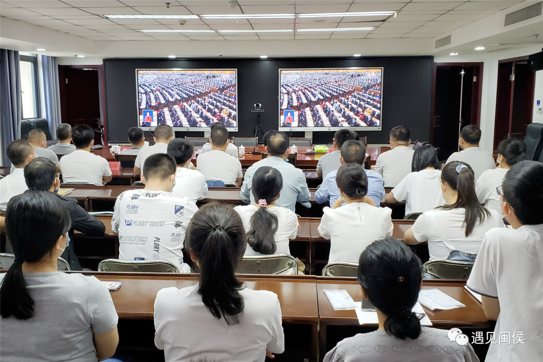 黨的二十大開幕,！閩侯各界聚焦！熱議,！反響熱烈,！