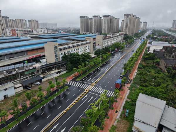 物流運(yùn)輸通暢了 市民進(jìn)城便捷了