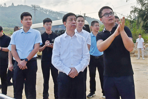 縣委書記吳永忠赴白沙,、大湖調(diào)研