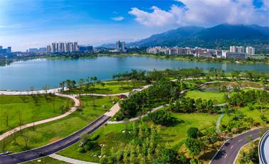 旗山湖公園正式開(kāi)園,！福州大學(xué)城又有新地標(biāo)