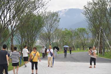 旗山湖公園正式開(kāi)園,！福州大學(xué)城又有新地標(biāo)