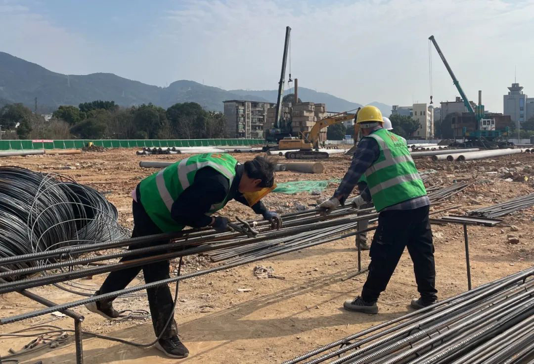 旗下花園安置房建設“提速”